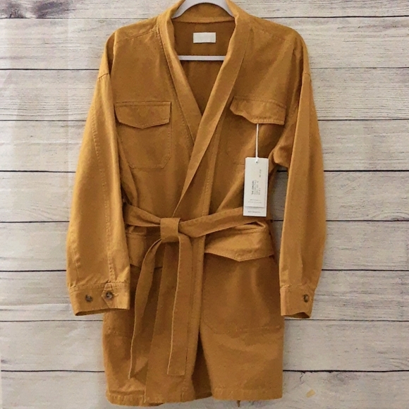 BOYISH The Joaquin Kimono Jacket Wrap Dress In Golden Child OSFM XXS-XL NWT - Picture 5 of 15